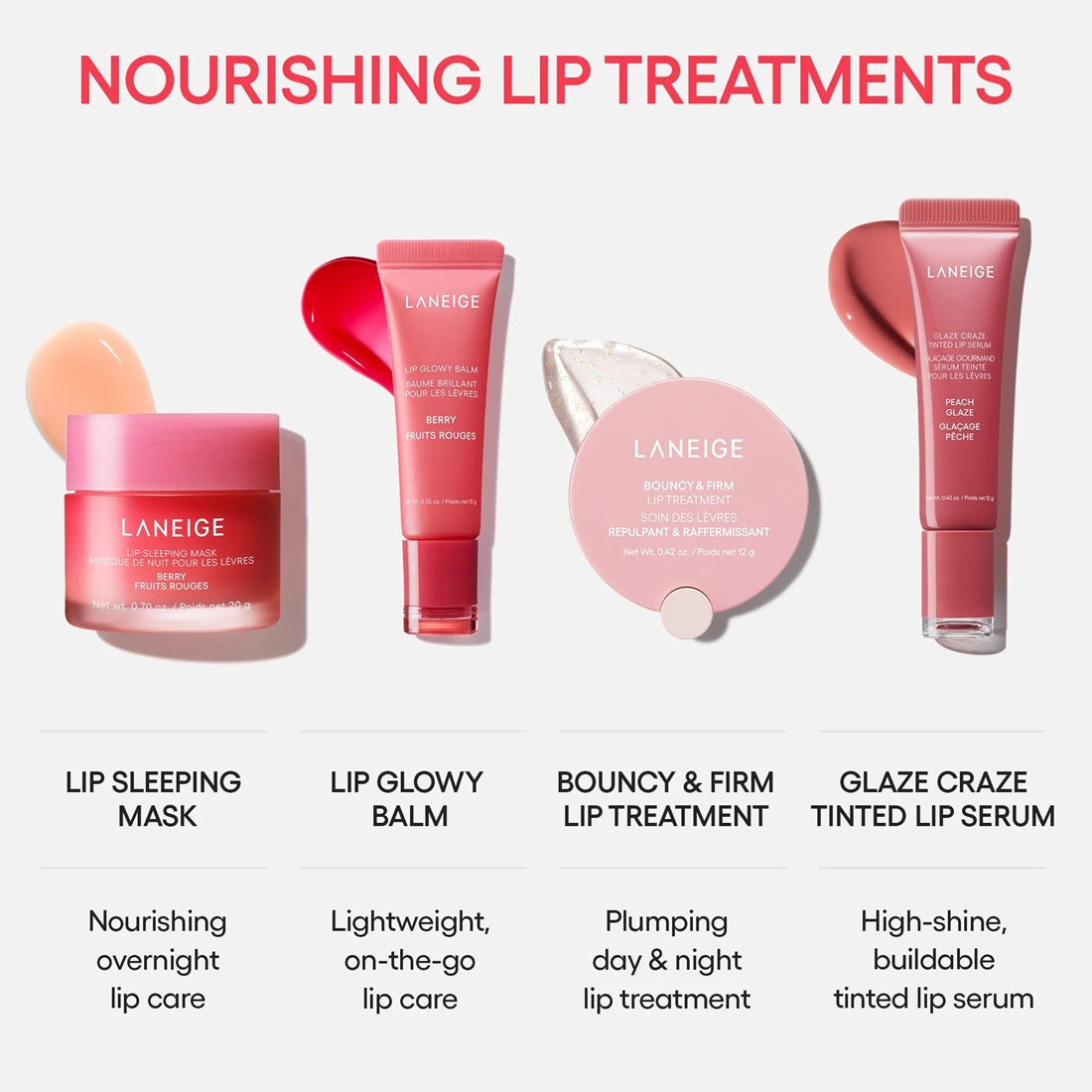 Son LANEIGE Glaze Craze Tinted Lip Serum #Chocolate Frosting - Warm Brown-Kallos
