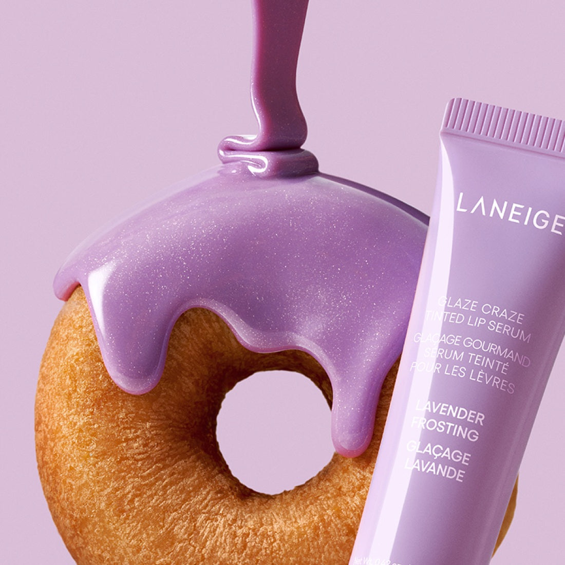 Son LANEIGE Glaze Craze Tinted Lip Serum #Lavender Frosting