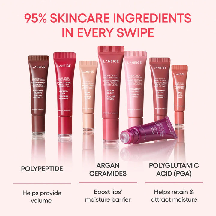 Son LANEIGE Glaze Craze Tinted Lip Serum 