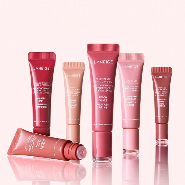 Son LANEIGE Glaze Craze Tinted Lip Serum #Maple Glaze - Rosy Maple-Kallos