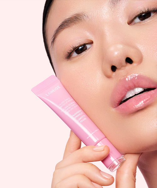 Son LANEIGE Glaze Craze Tinted Lip Serum #Strawberry Sprinkles - Cool Pink-Kallos