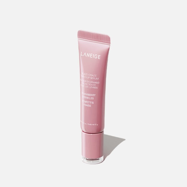 Son LANEIGE Glaze Craze Tinted Lip Serum #Strawberry Sprinkles - Cool Pink-Kallos