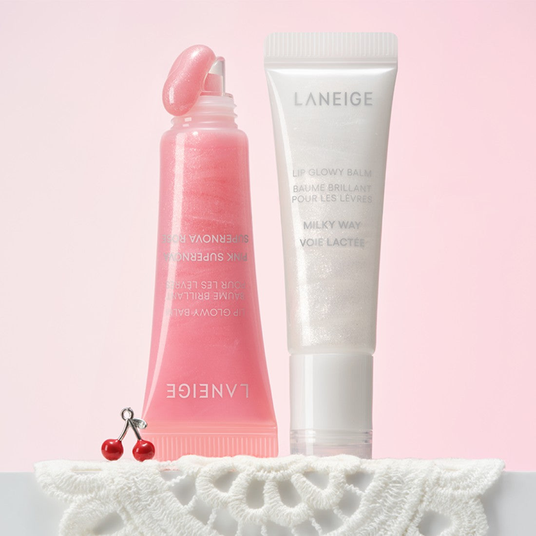 Son LANEIGE Lip Glowy Balm #Milkyway-Kallos