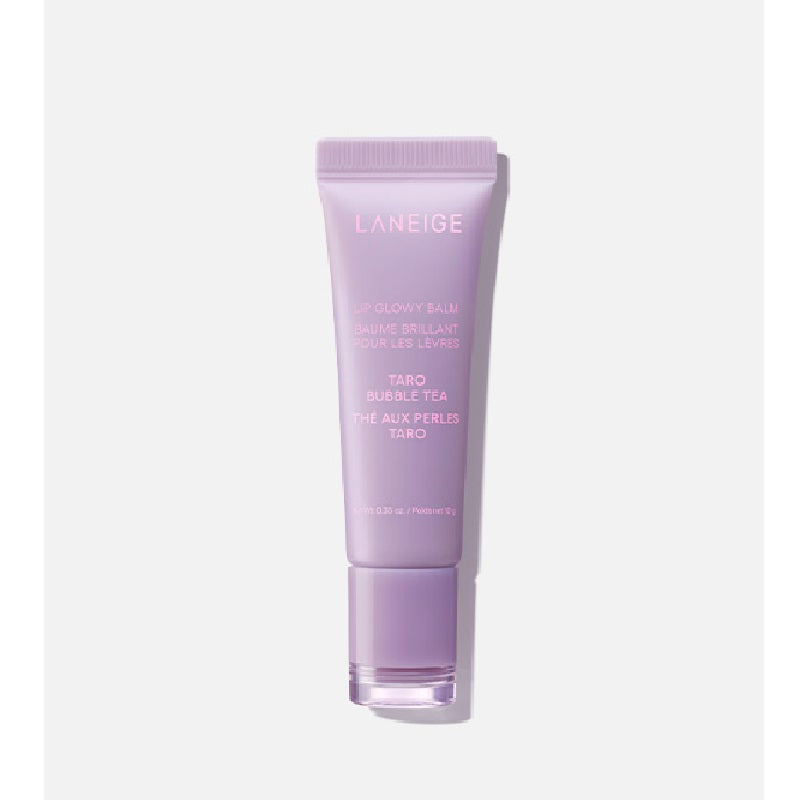 Son LANEIGE Lip Glowy Balm #Taro Bubble Tea-Kallos