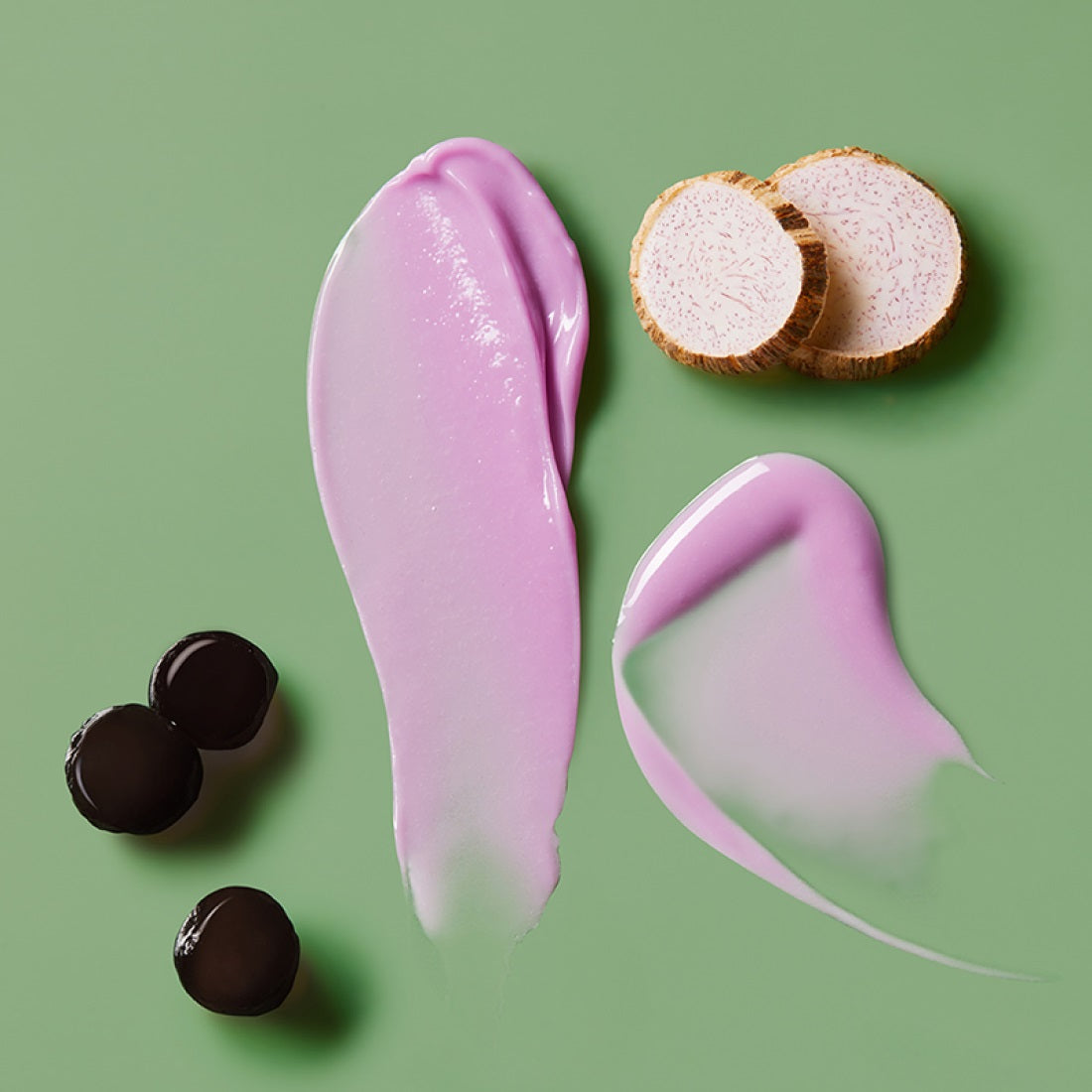 Son LANEIGE Lip Glowy Balm #Taro Bubble Tea-Kallos