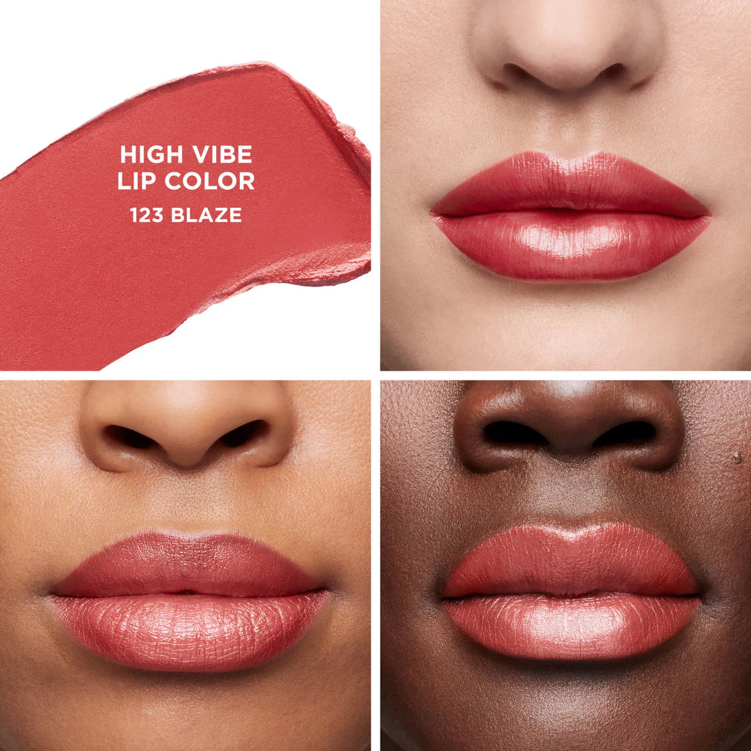 Son Laura Mercier High Vibe Lip Color #123 Blaze