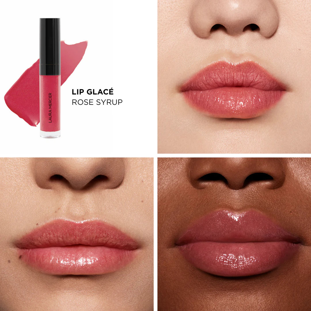 Son Laura Mercier Lip Glacé #190 Rose Syrup