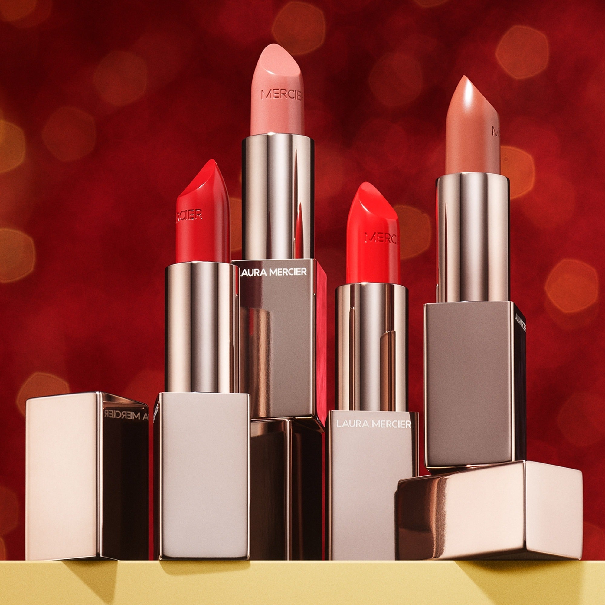 Son Laura Mercier Rouge Essentiel Silky Crème Lipstick #05 Nude Natural-Kallos