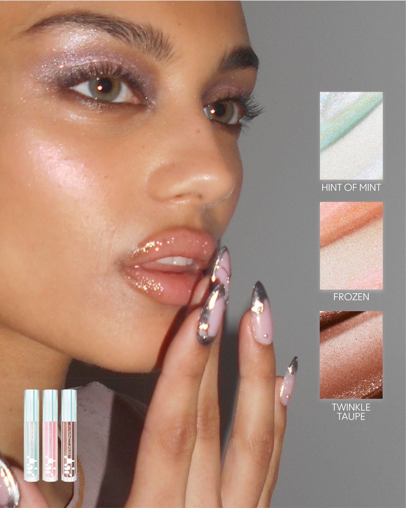 Son MAC Lipglass Air Non-Sticky Gloss #Frozen-Kallos