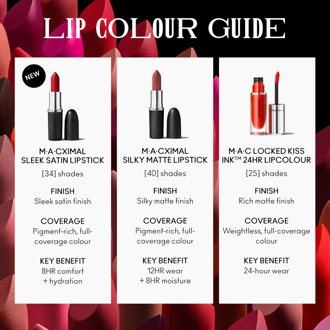 Son MAC Macximal Sleek Satin Lipstick #801 Amorous