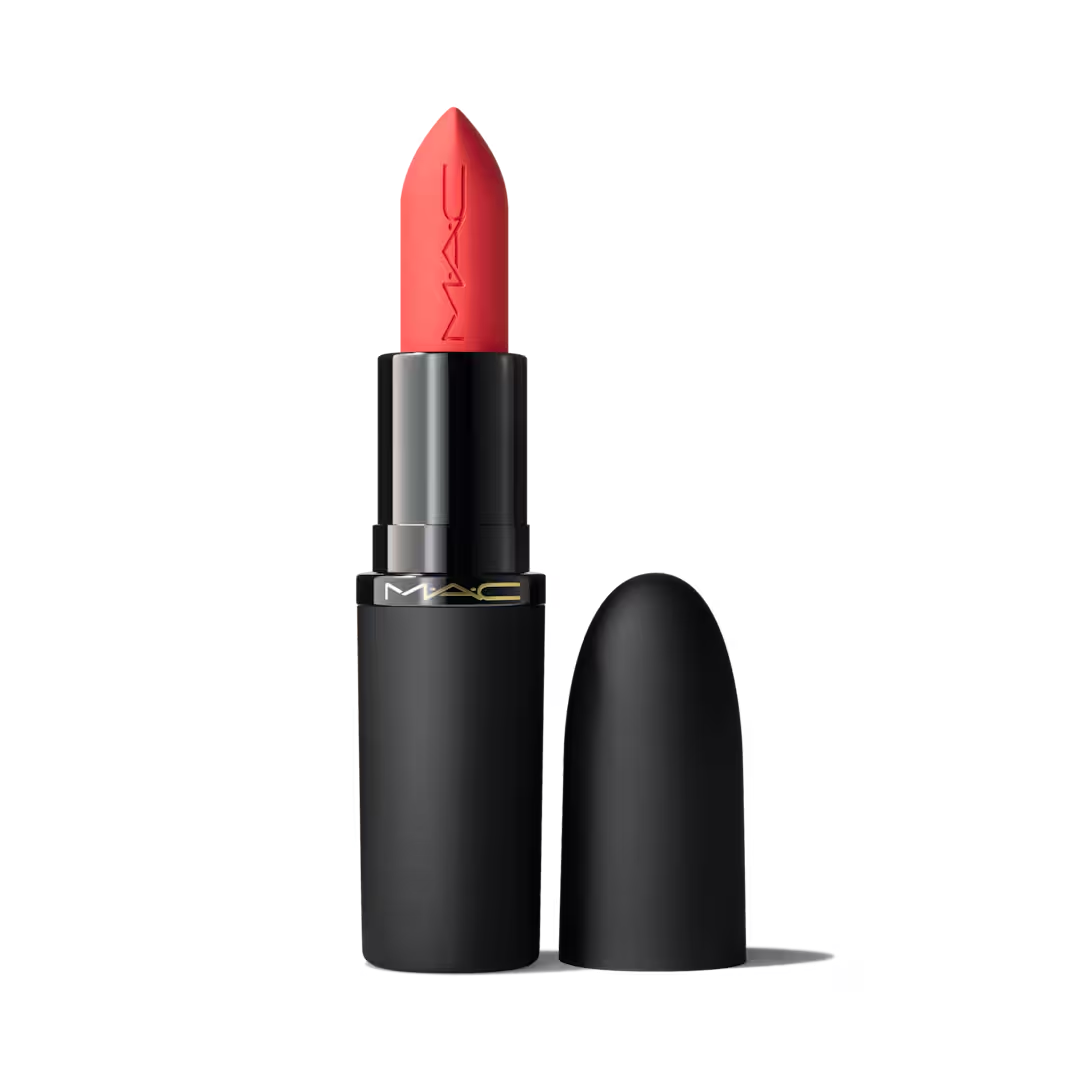 Son MAC Powder Kiss Hazy Matte Lipstick #308 Mandarin-O
