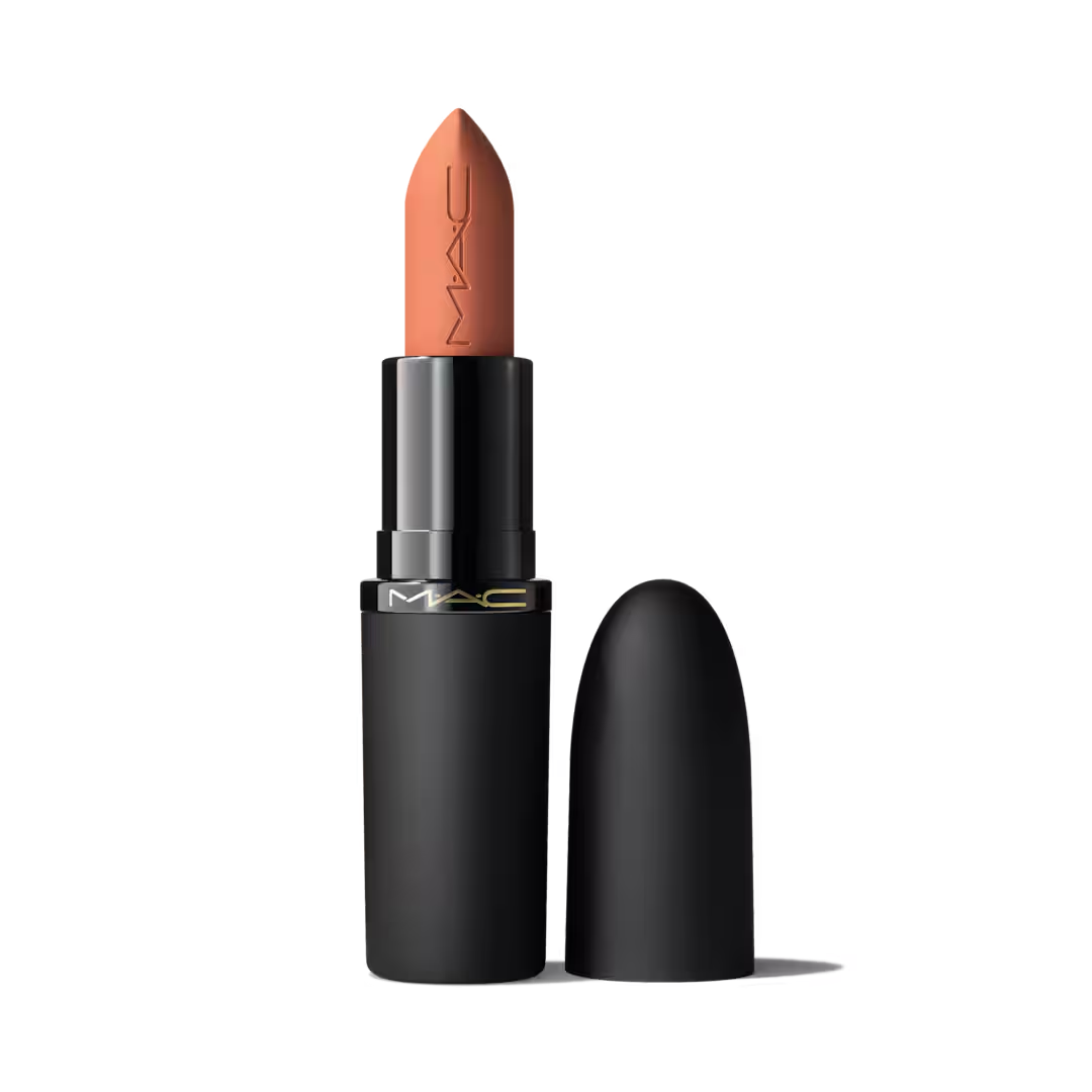 Son MAC Powder Kiss Hazy Matte Lipstick #908 Ready To Mingle