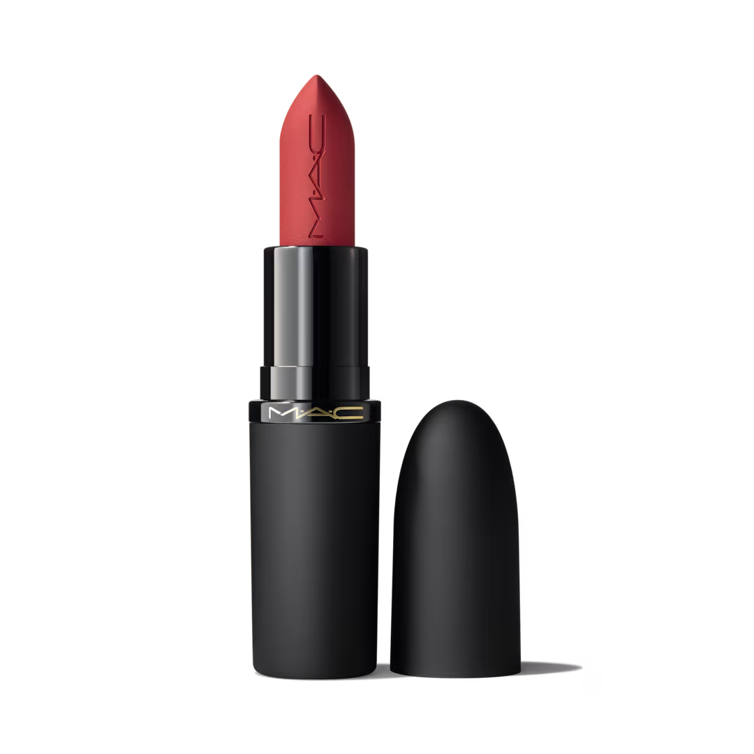 Son MAC Powder Kiss Hazy Matte Lipstick #926 Dubonnet Buzz