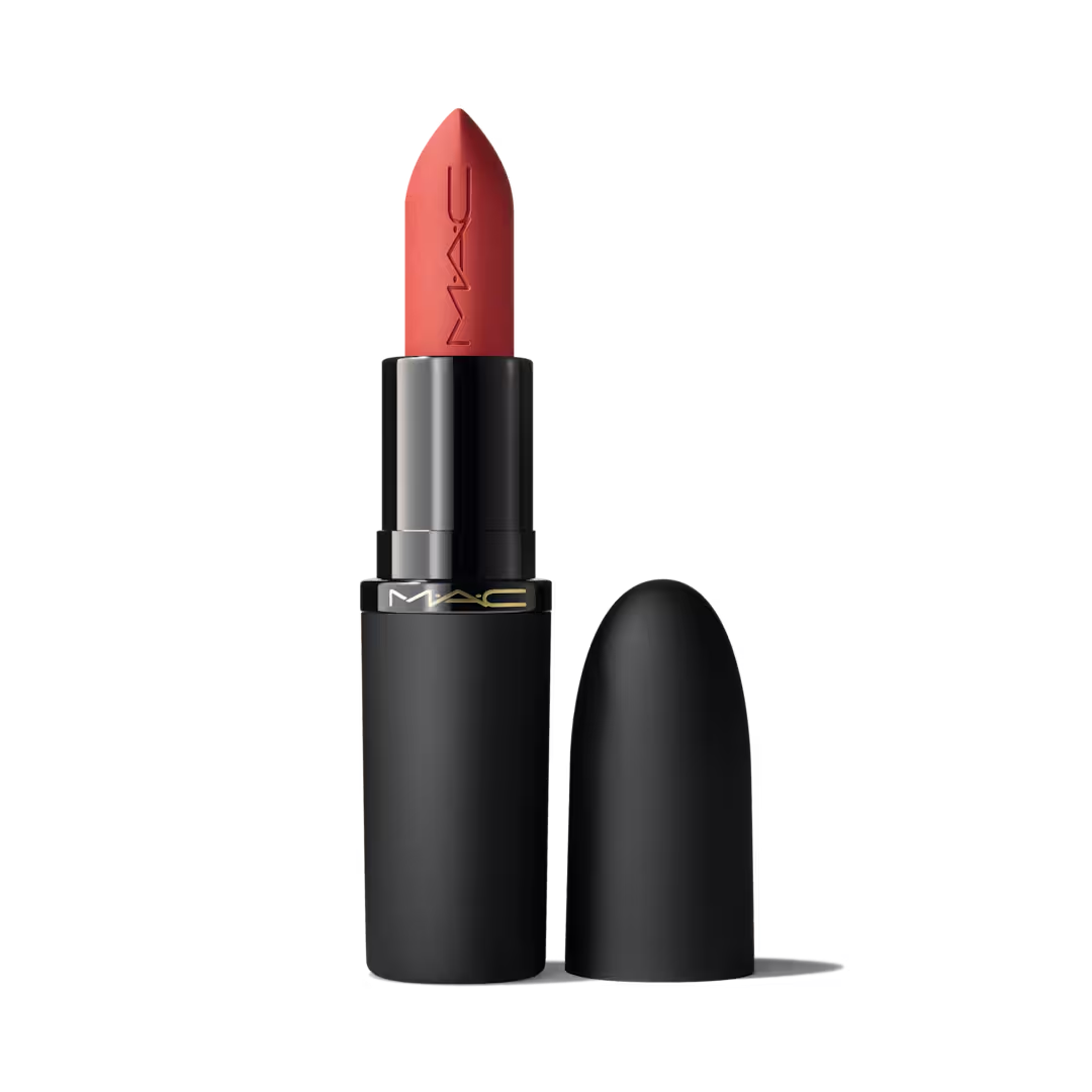 Son MAC Powder Kiss Hazy Matte Lipstick #930 Brickthrough