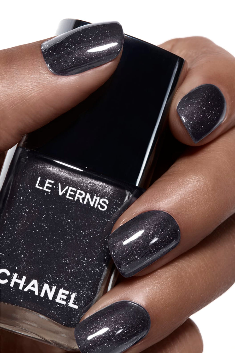 Sơn Móng Tay CHANEL Le Vernis #171 Sequins - A Shimmering Black - Kallos Vietnam