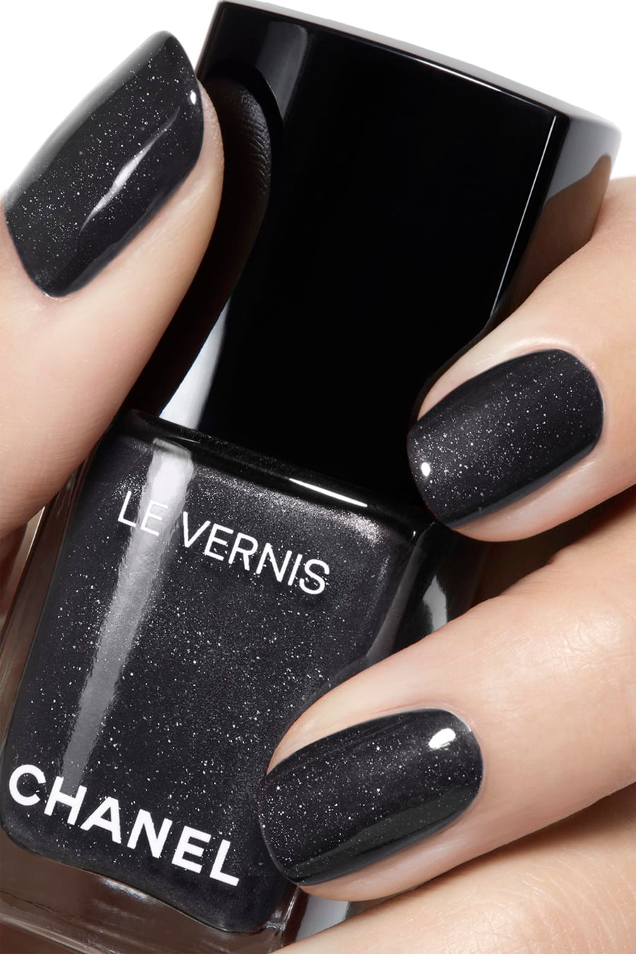 Sơn Móng Tay CHANEL Le Vernis #171 Sequins - A Shimmering Black - Kallos Vietnam