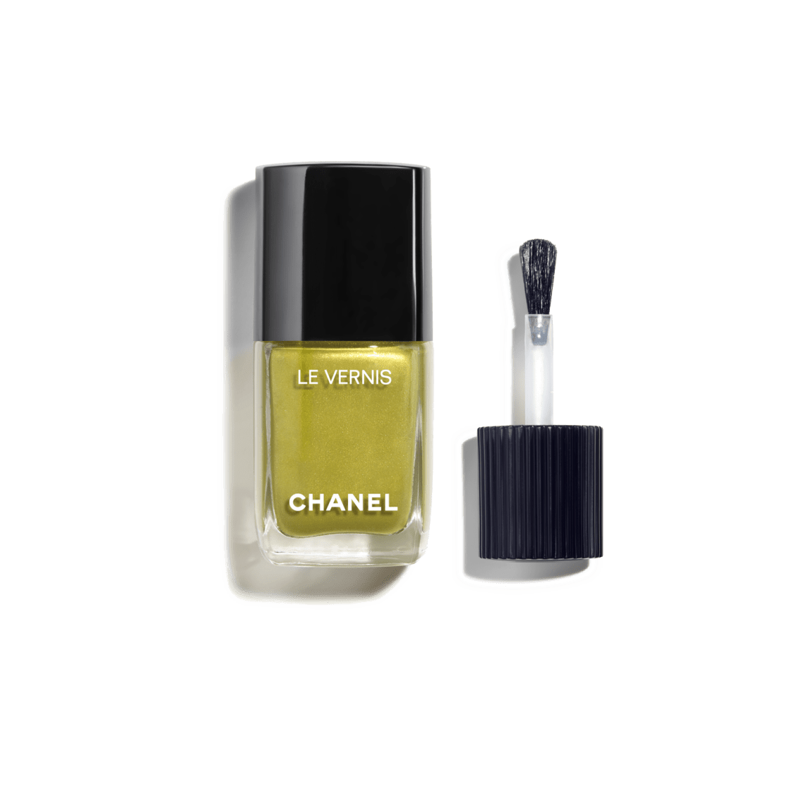Sơn Móng Tay CHANEL Le Vernis #183 Rêveuse - Metallic Gold Green