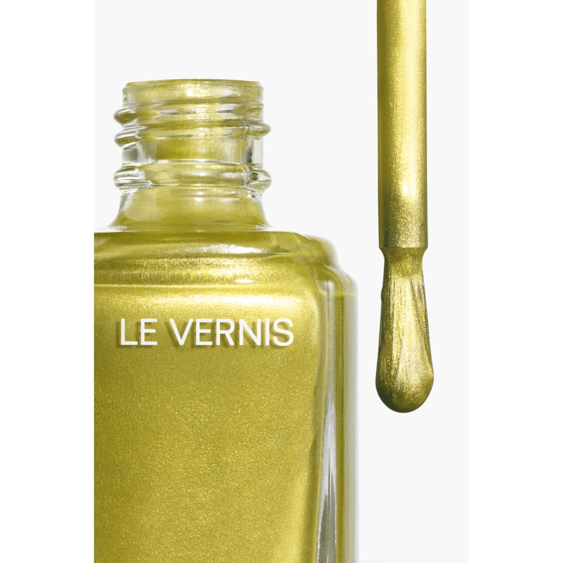 Sơn Móng Tay CHANEL Le Vernis #183 Rêveuse - Metallic Gold Green-Kallos