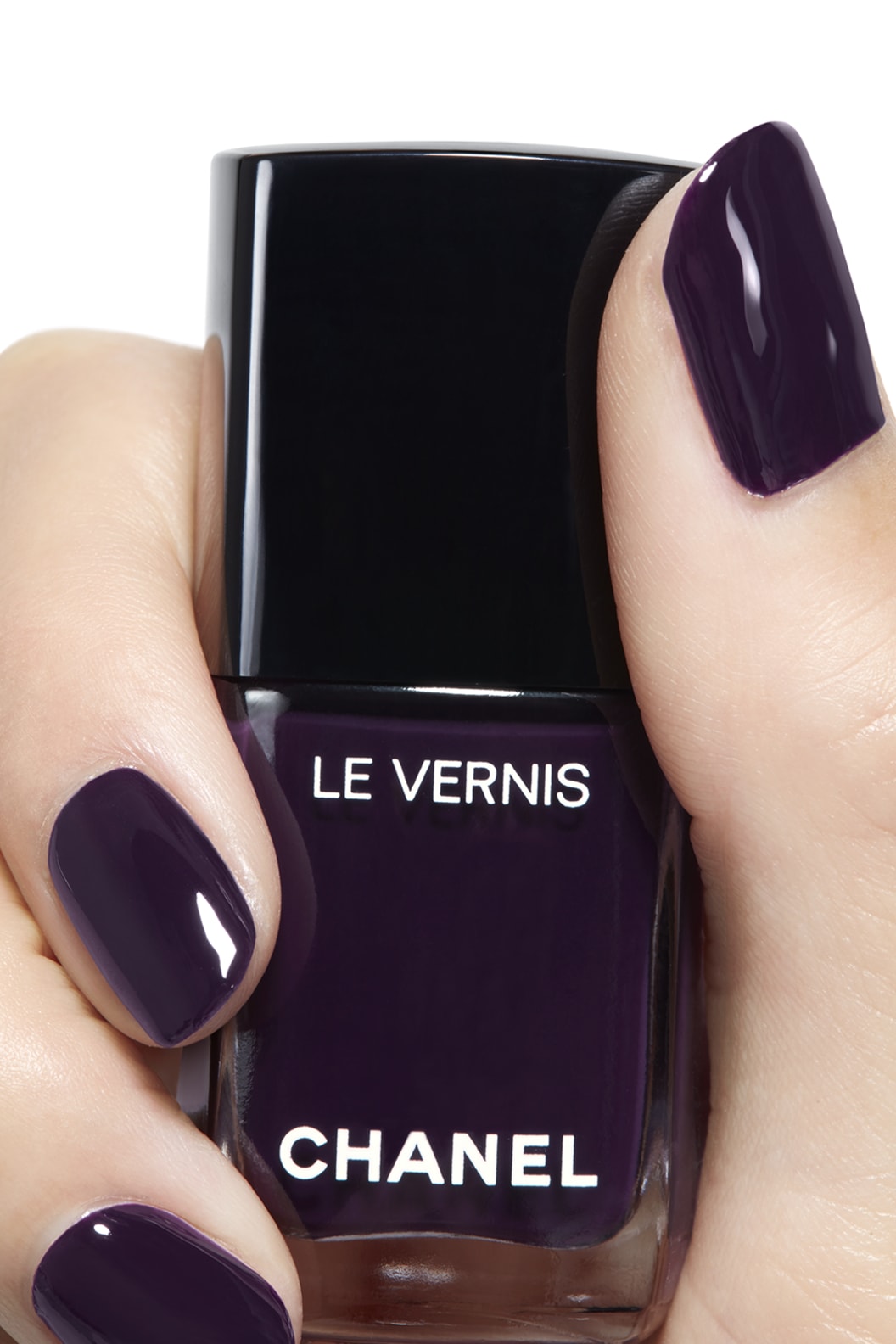 Sơn Móng Tay CHANEL Le Vernis #193 Storyteller - Deep Black-Purple