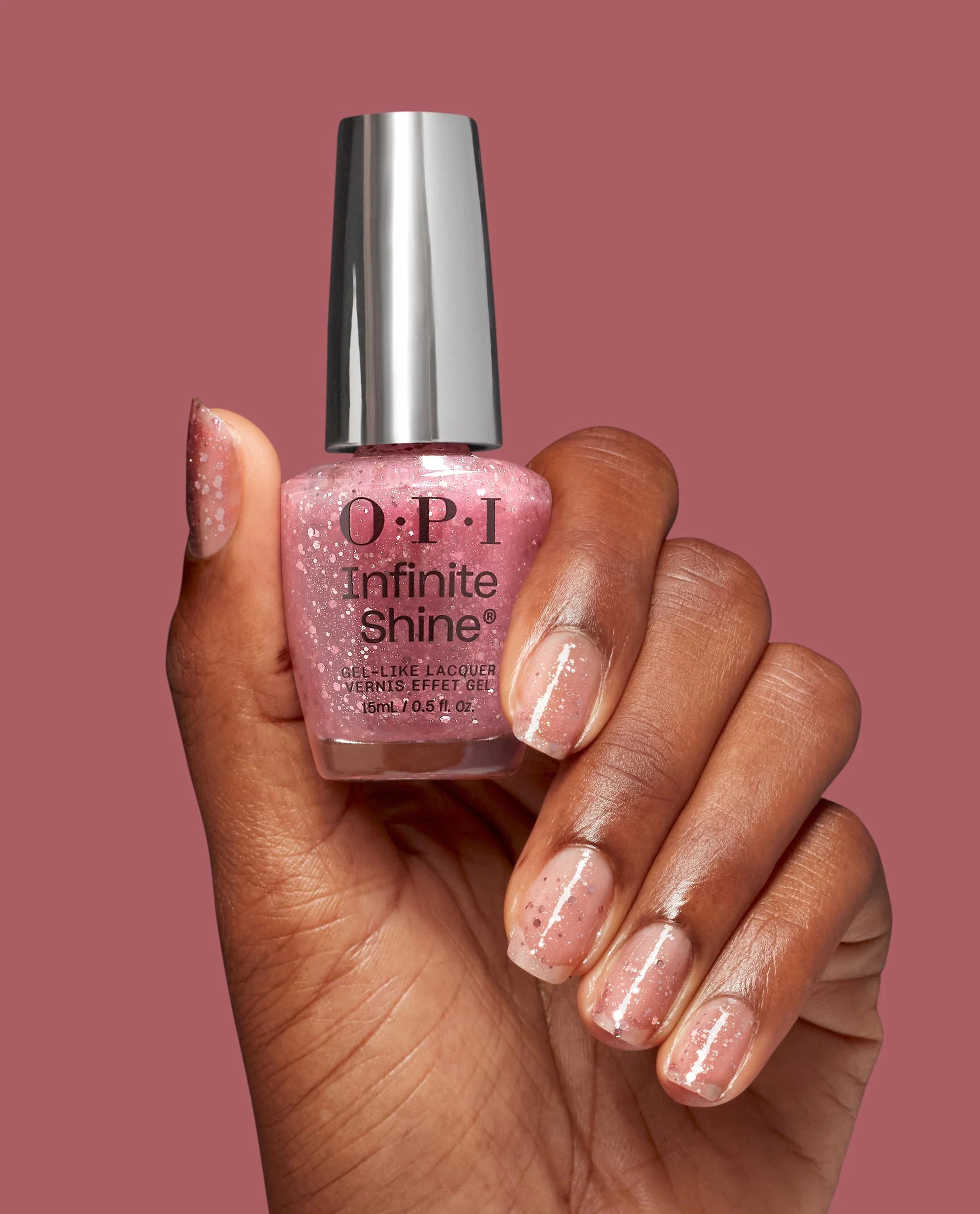 Sơn Móng Tay OPI Infinite Shine Servin’ Pink-Kallos