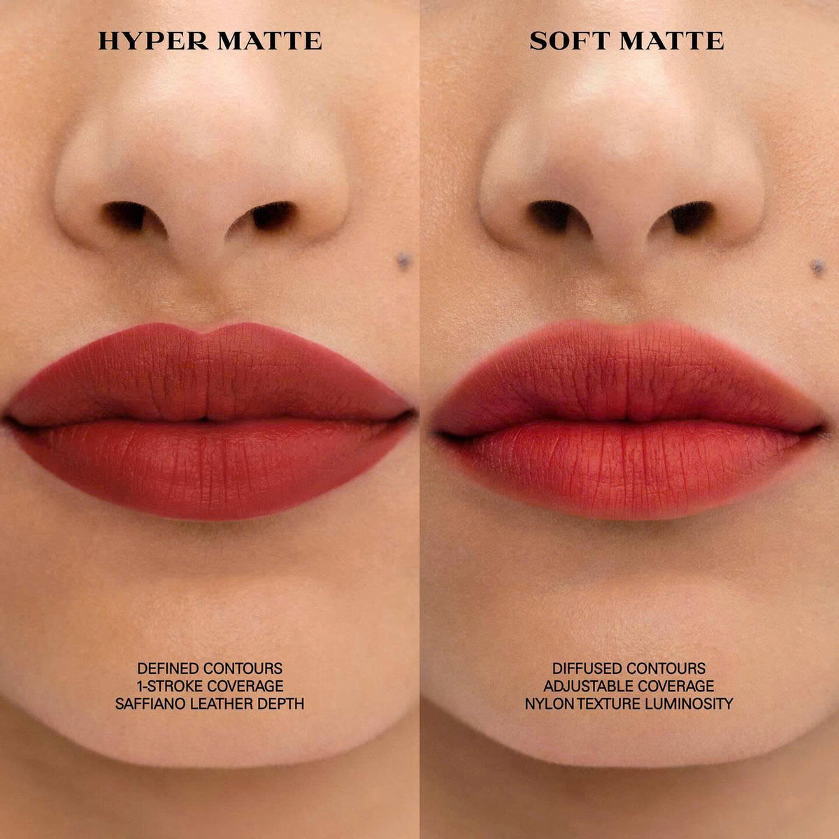 Son PRADA Monochrome Hyper Matte Lipstick #P60 Brick Pink