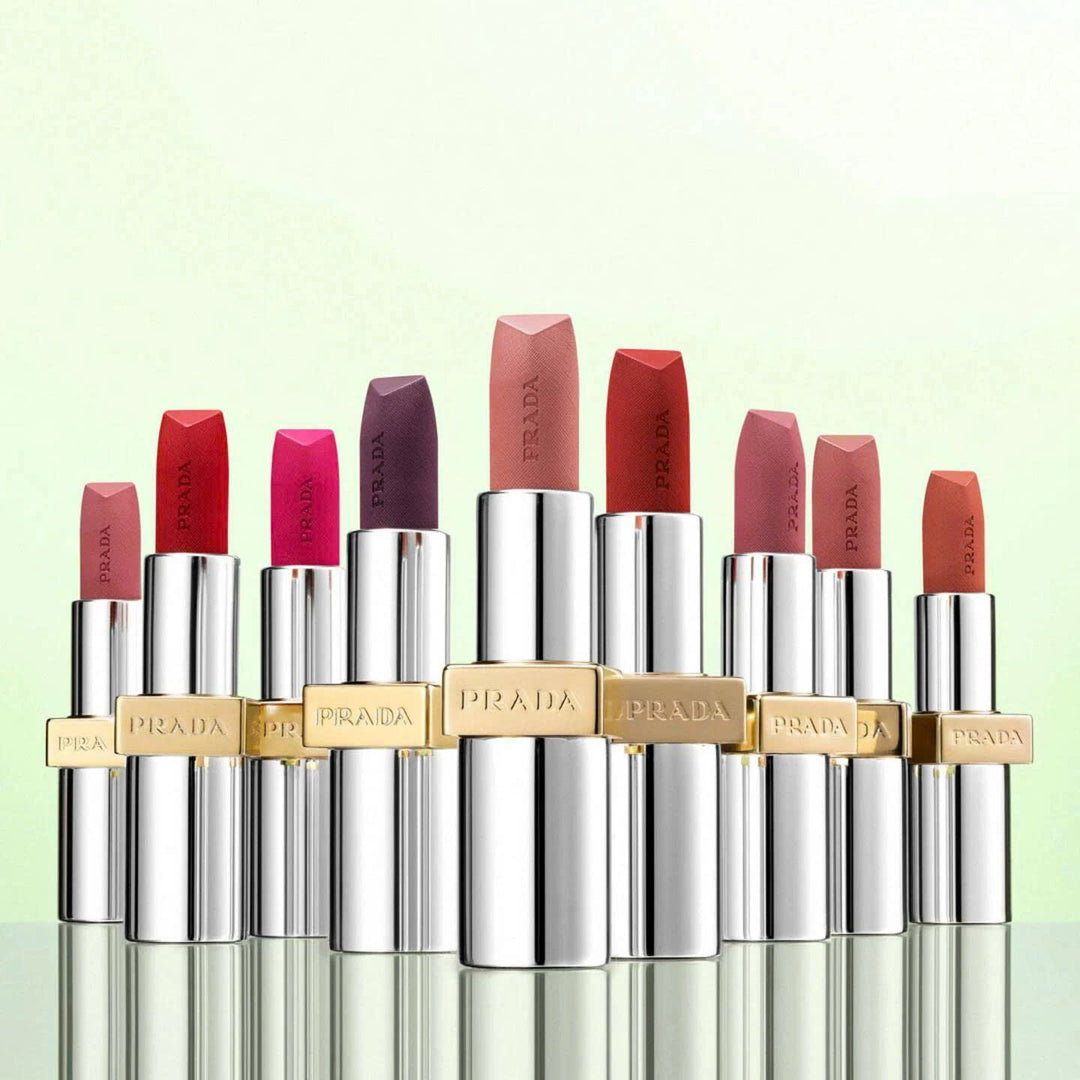 Son PRADA Monochrome Hyper Matte Lipstick #P60 Brick Pink