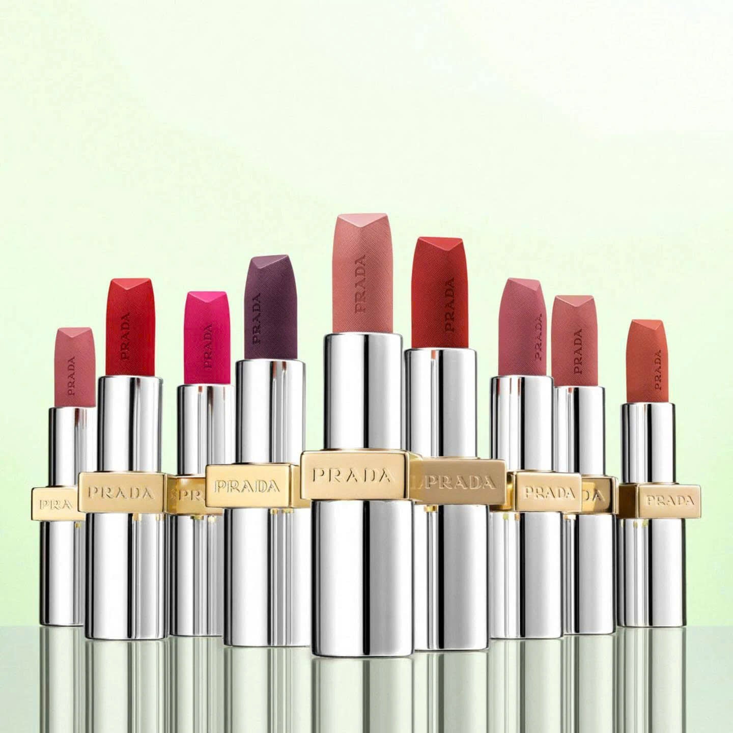 Son PRADA Monochrome Hyper Matte Lipstick #P61 Laque Pink-Kallos