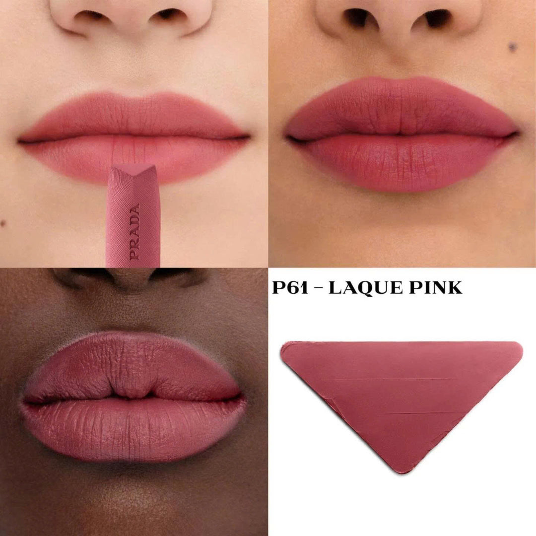 Son PRADA Monochrome Hyper Matte Lipstick #P61 Laque Pink