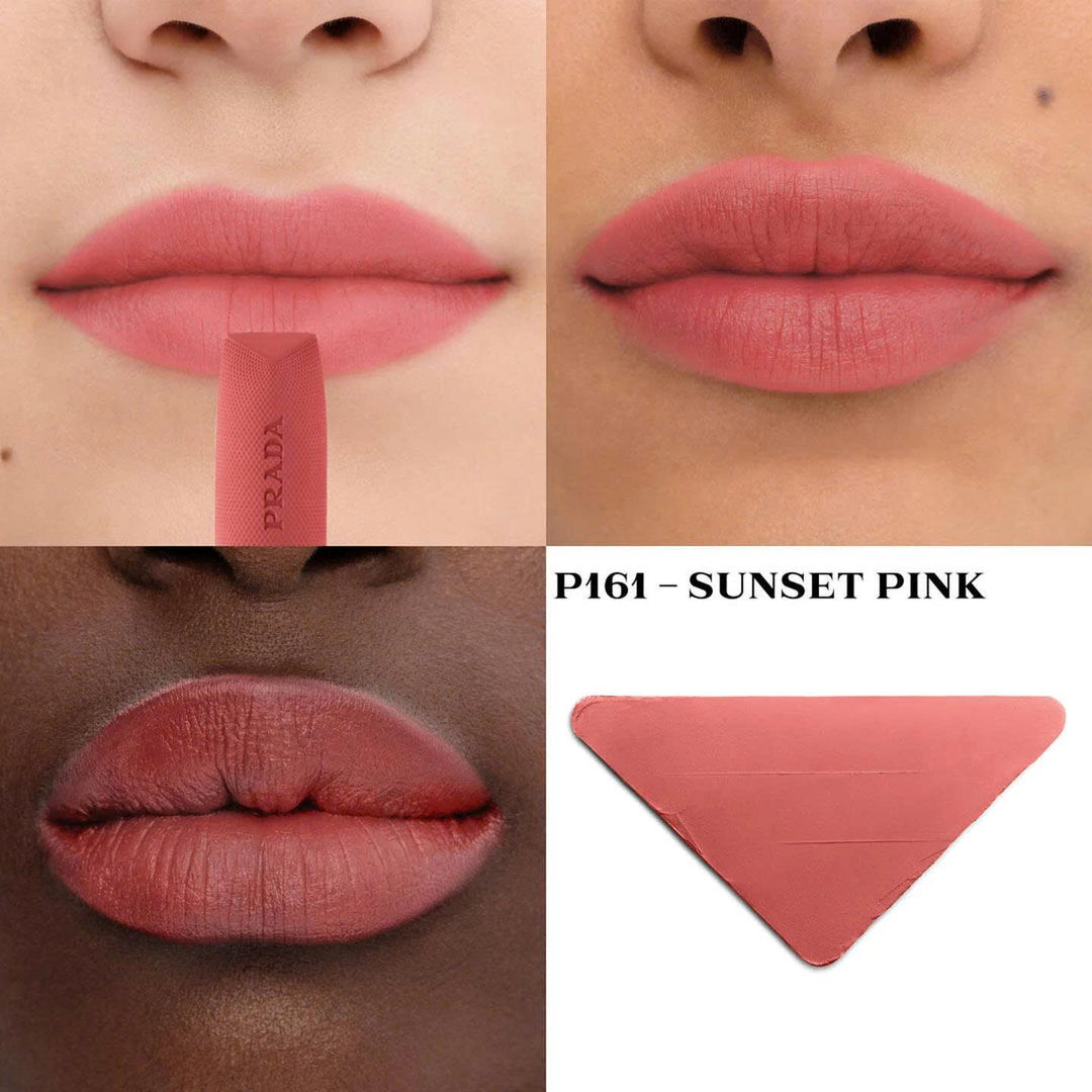 Son PRADA Monochrome Soft Matte Lipstick #P161 Sunset Pink