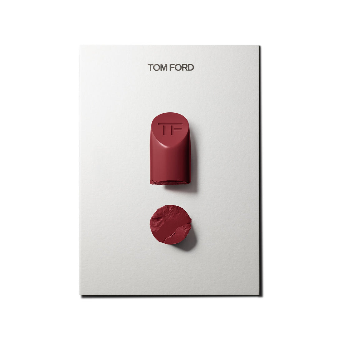 Son TOM FORD Café Rose Lip Color Matte #02 Rose Petal - Deep Red - Kallos Vietnam