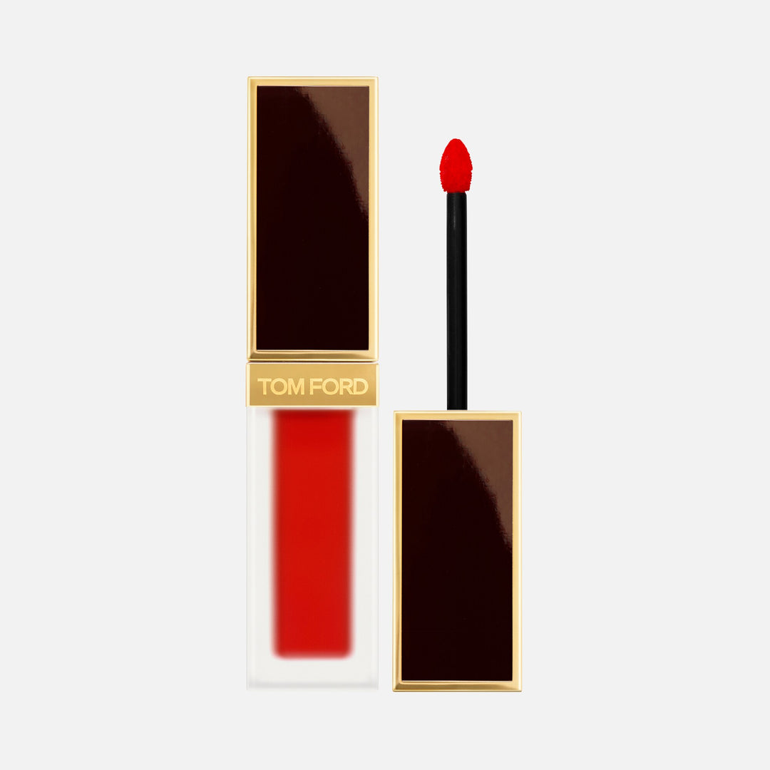 Son TOM FORD Liquid Lip Luxe Matte #129 Carnal Red - Rosy Red - Kallos Vietnam