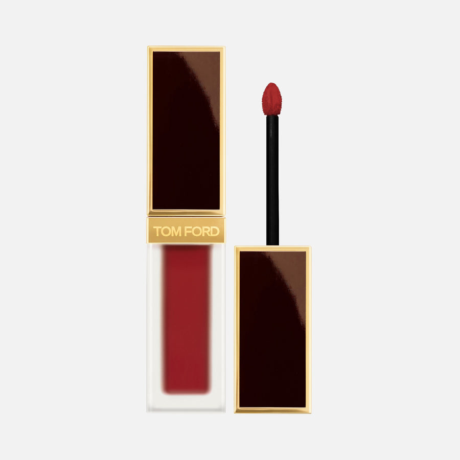 Son TOM FORD Liquid Lip Luxe Matte #133 Scarlet Stiletto - Burgundy Red - Kallos Vietnam