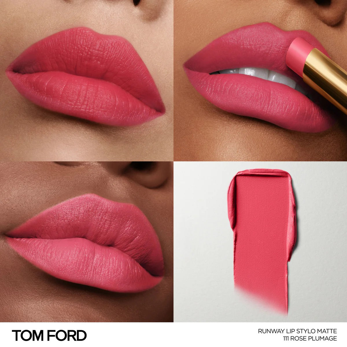 Son TOM FORD Runway Lip Stylo Matte #111 Rose Plumage