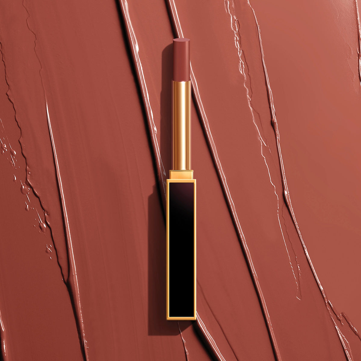 Son TOM FORD Slim Lip Color Shine #100 100 100 - Rosy Brown - Kallos Vietnam