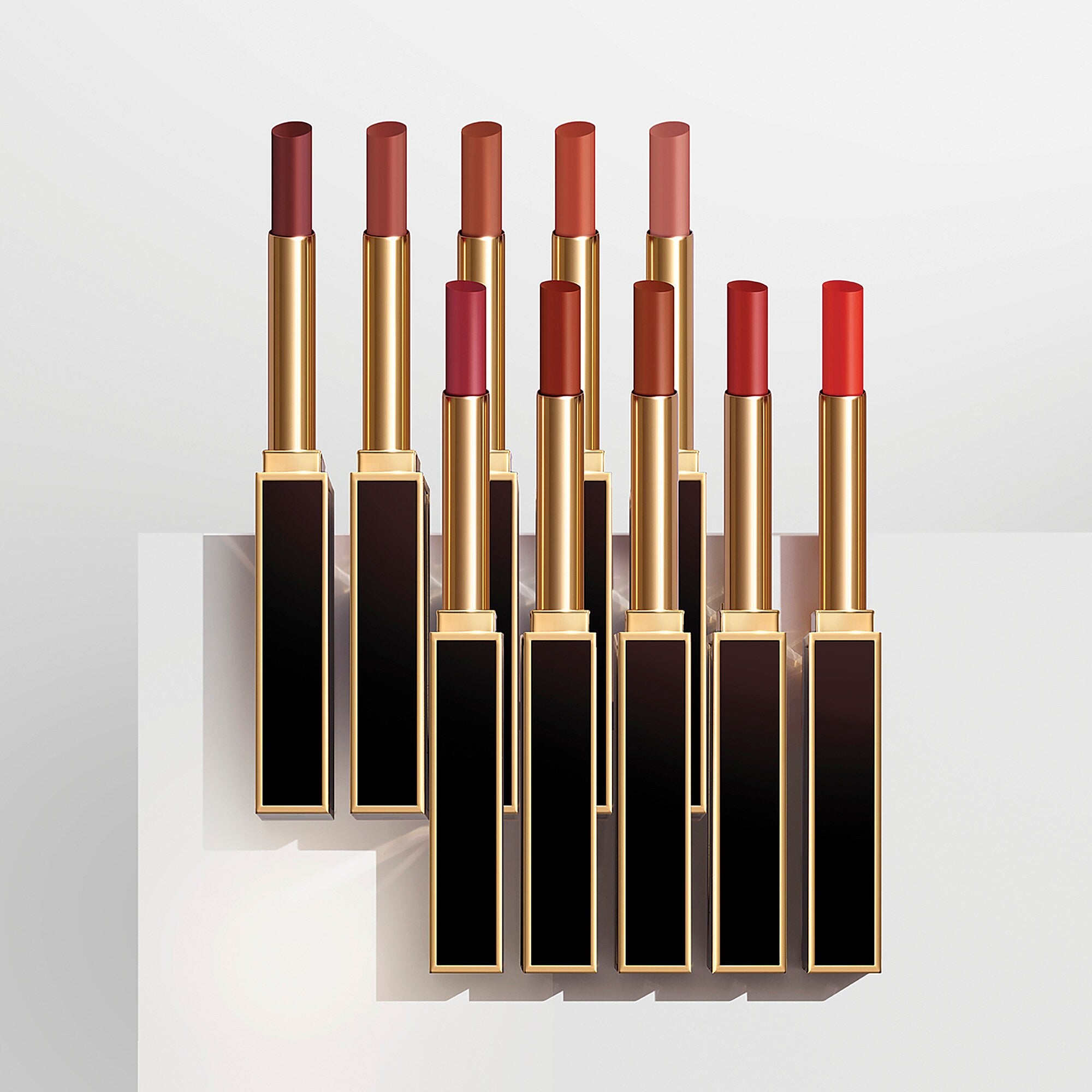 Son TOM FORD Slim Lip Color Shine #150 Open Back - Milky Brown Nude - Kallos Vietnam