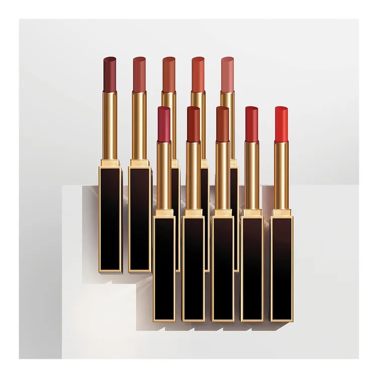 Son TOM FORD Slim Lip Color Shine #158 Casablanca - Deep Rose-Kallos