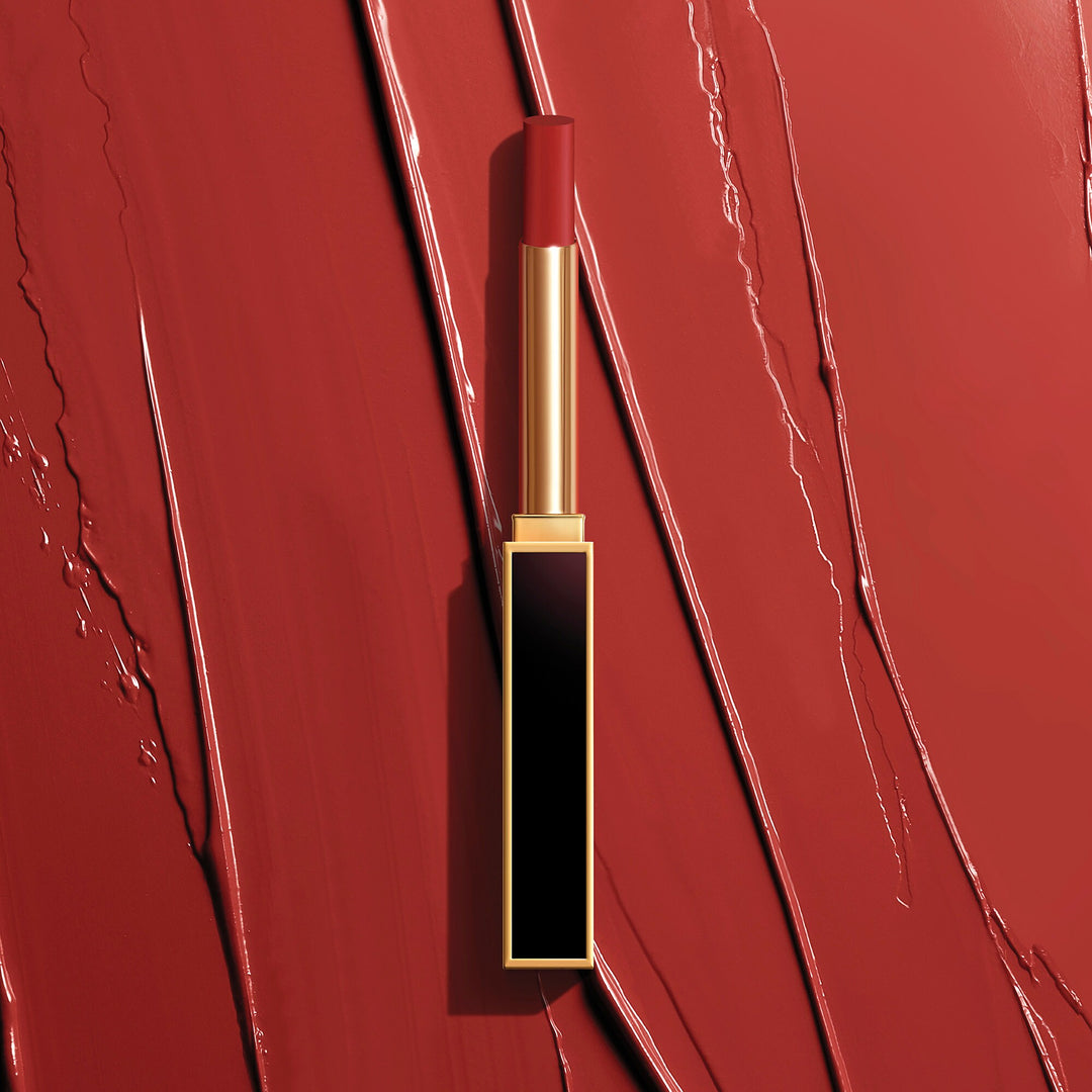 Son TOM FORD Slim Lip Color Shine #16 Scarlet Rouge - Warm Toned Red - Kallos Vietnam