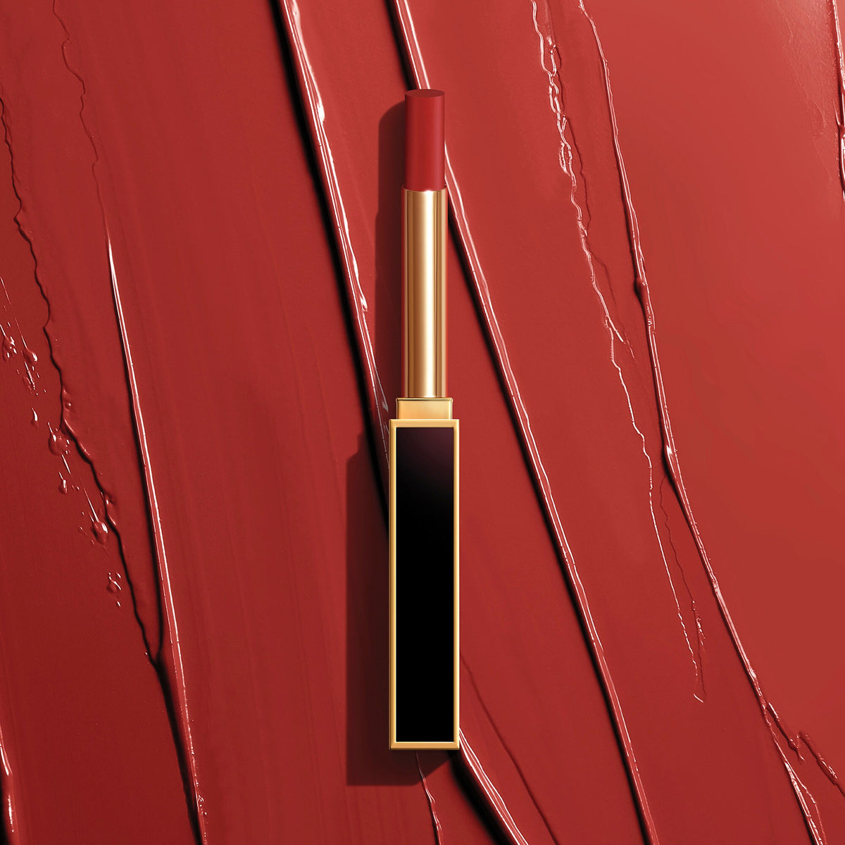 Son TOM FORD Slim Lip Color Shine #16 Scarlet Rouge - Warm Toned Red - Kallos Vietnam