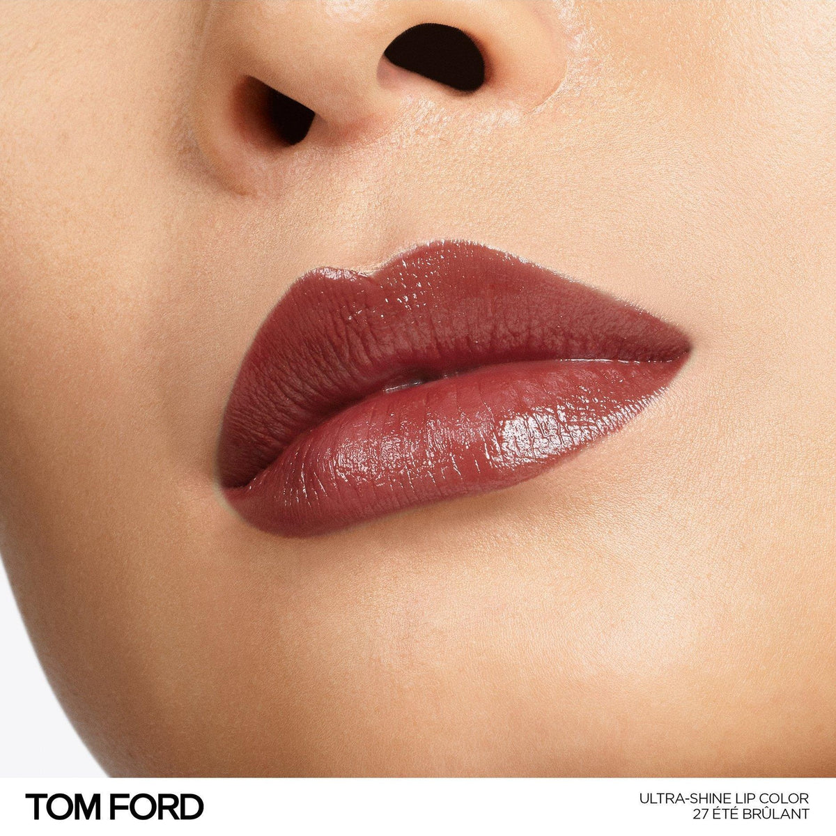 Son TOM FORD Ultra-Shine Lip Color #27 Été Brûlant - Medium Dark Burgundy - Kallos Vietnam