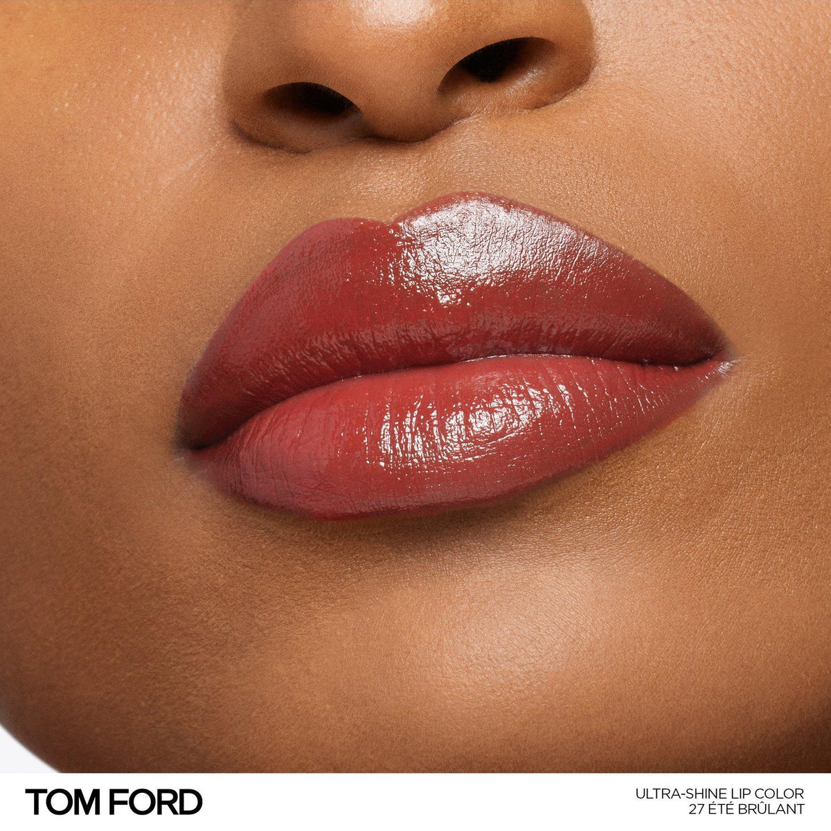 Son TOM FORD Ultra-Shine Lip Color #27 Été Brûlant - Medium Dark Burgundy - Kallos Vietnam