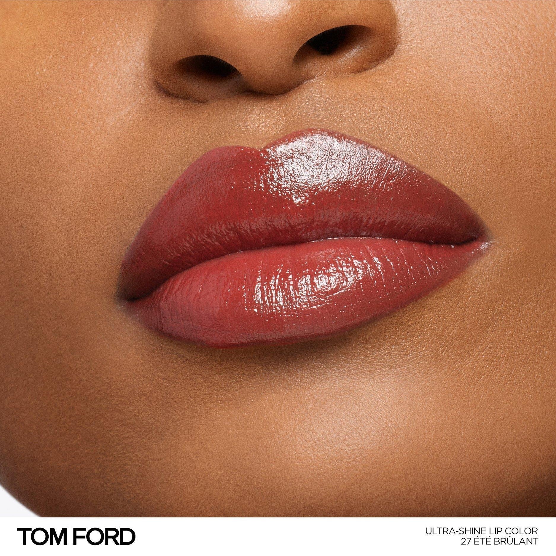 Son TOM FORD Ultra-Shine Lip Color #27 Été Brûlant - Medium Dark Burgundy - Kallos Vietnam
