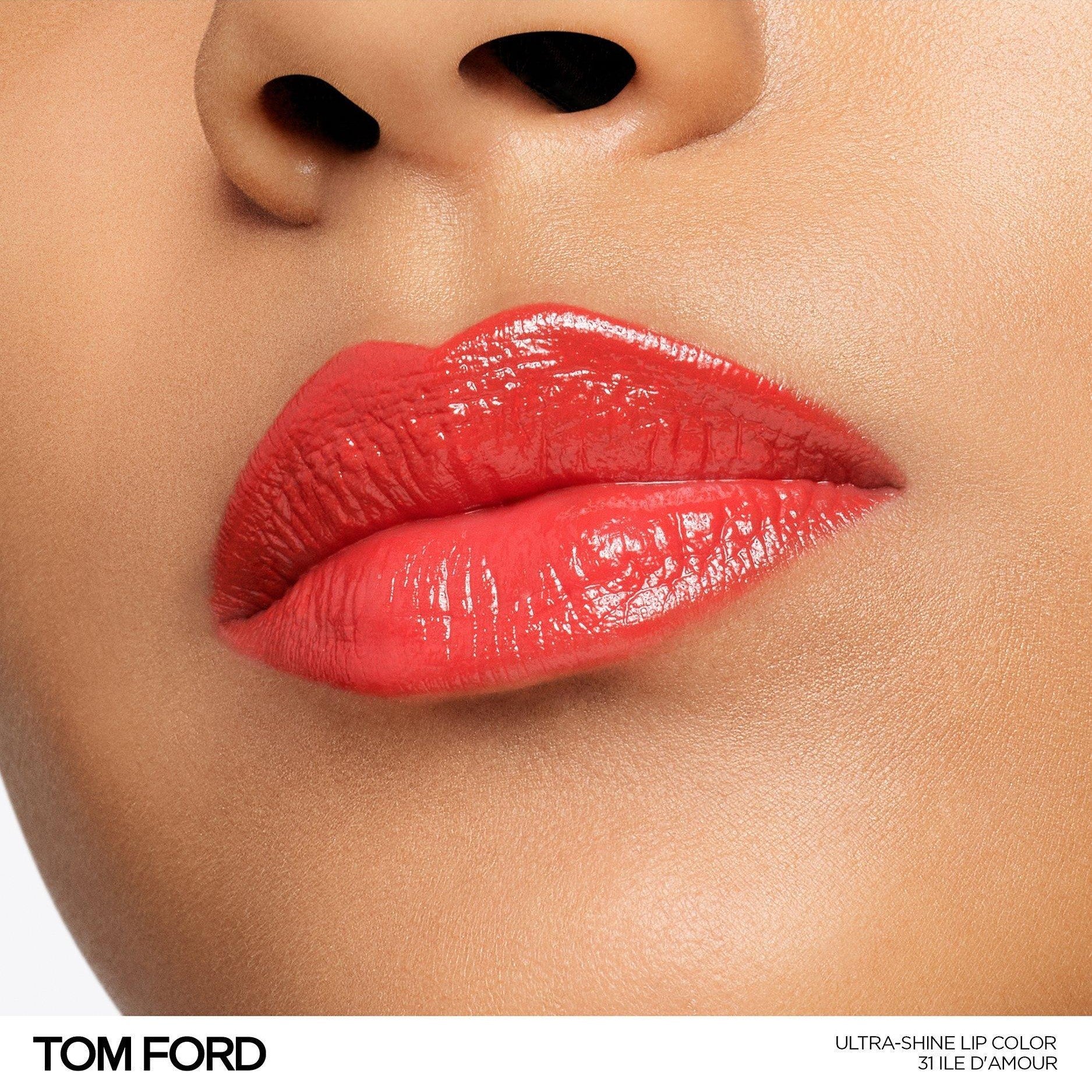 Son TOM FORD Ultra-Shine Lip Color #31 Île D'Amour - Red Coral - Kallos Vietnam