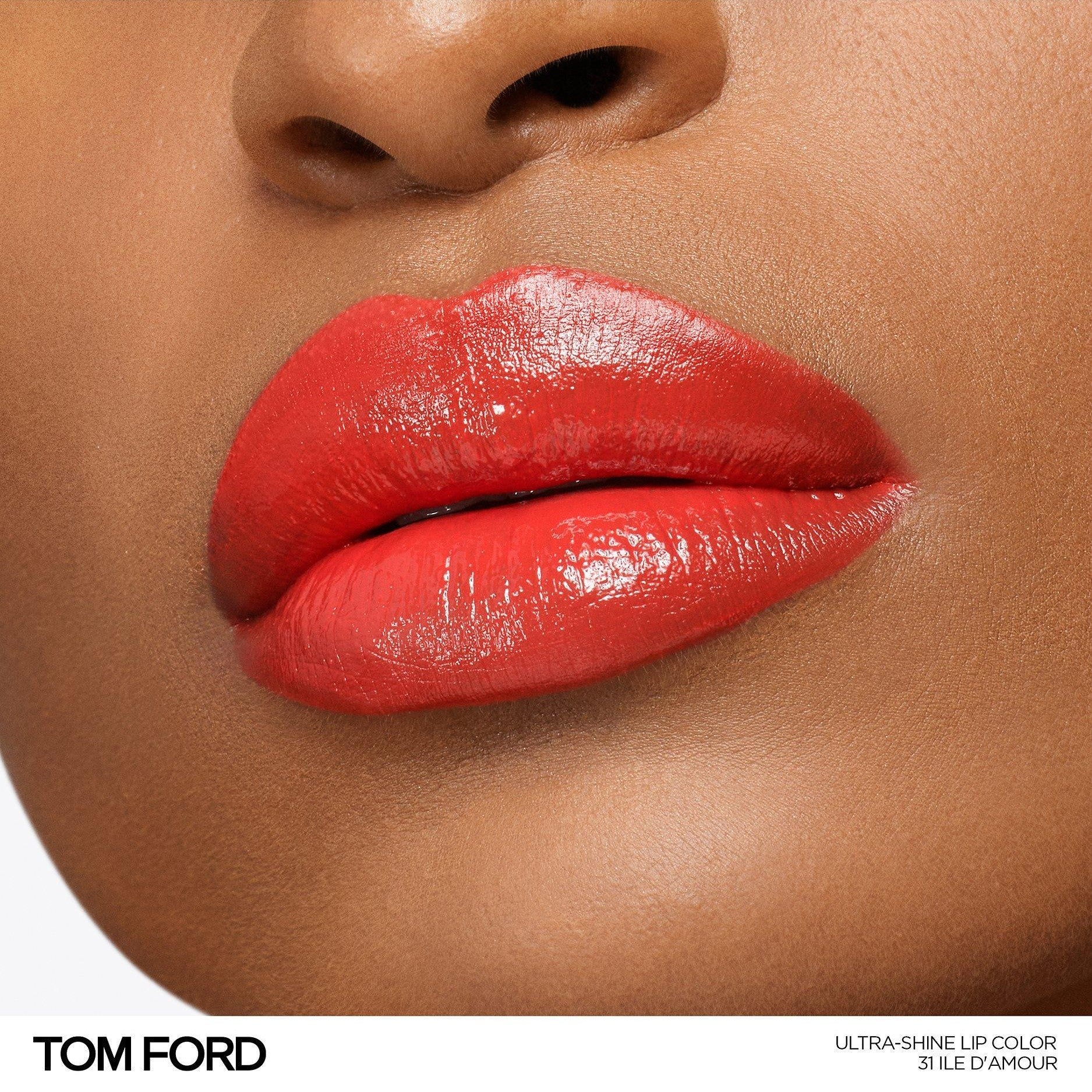 Son TOM FORD Ultra-Shine Lip Color #31 Île D'Amour - Red Coral - Kallos Vietnam