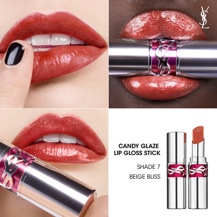 Son YSL Candy Glaze Lip Gloss Stick #7 Beige Bliss - Kallos Vietnam