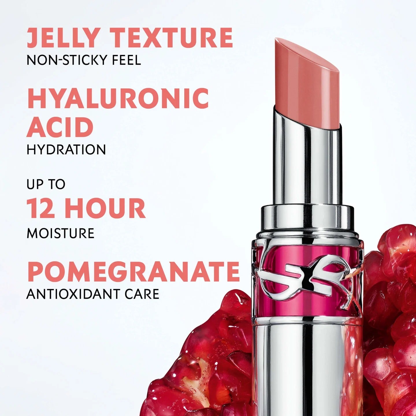 Son YSL Candy Glaze Lip Gloss Stick Limited #21 Shimmer Nude-Kallos