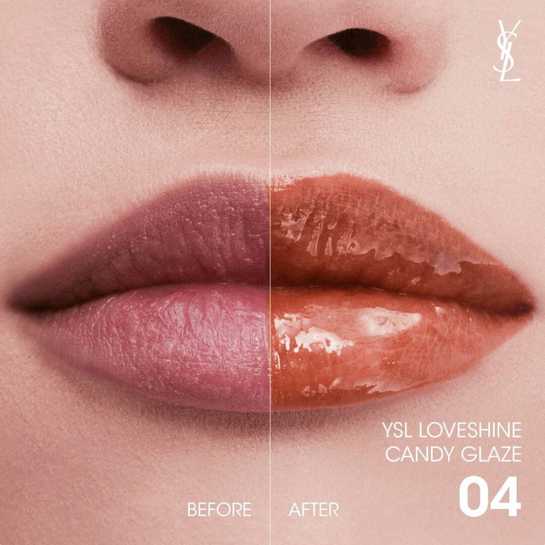 Son YSL Loveshine Candy Glaze #4 Nude Pleasure