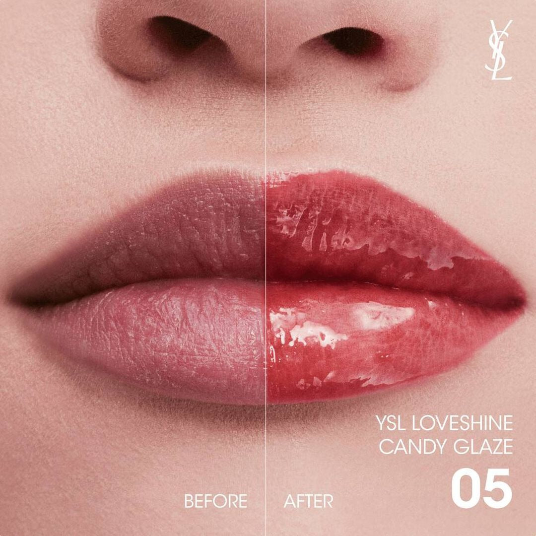 Son YSL Loveshine Candy Glaze #5 Pink Satisfaction