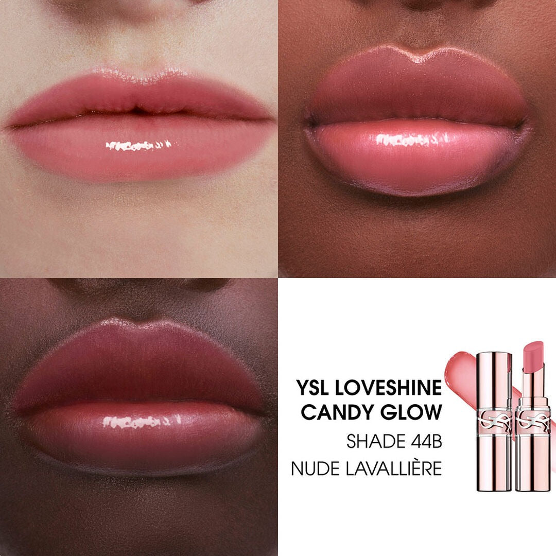 Son YSL Loveshine Candy Glow Lip Balm #44B Nude Lavallière