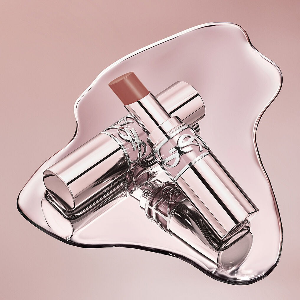 Son YSL Loveshine Candy Glow Lip Balm #5B Nude Crush-Kallos