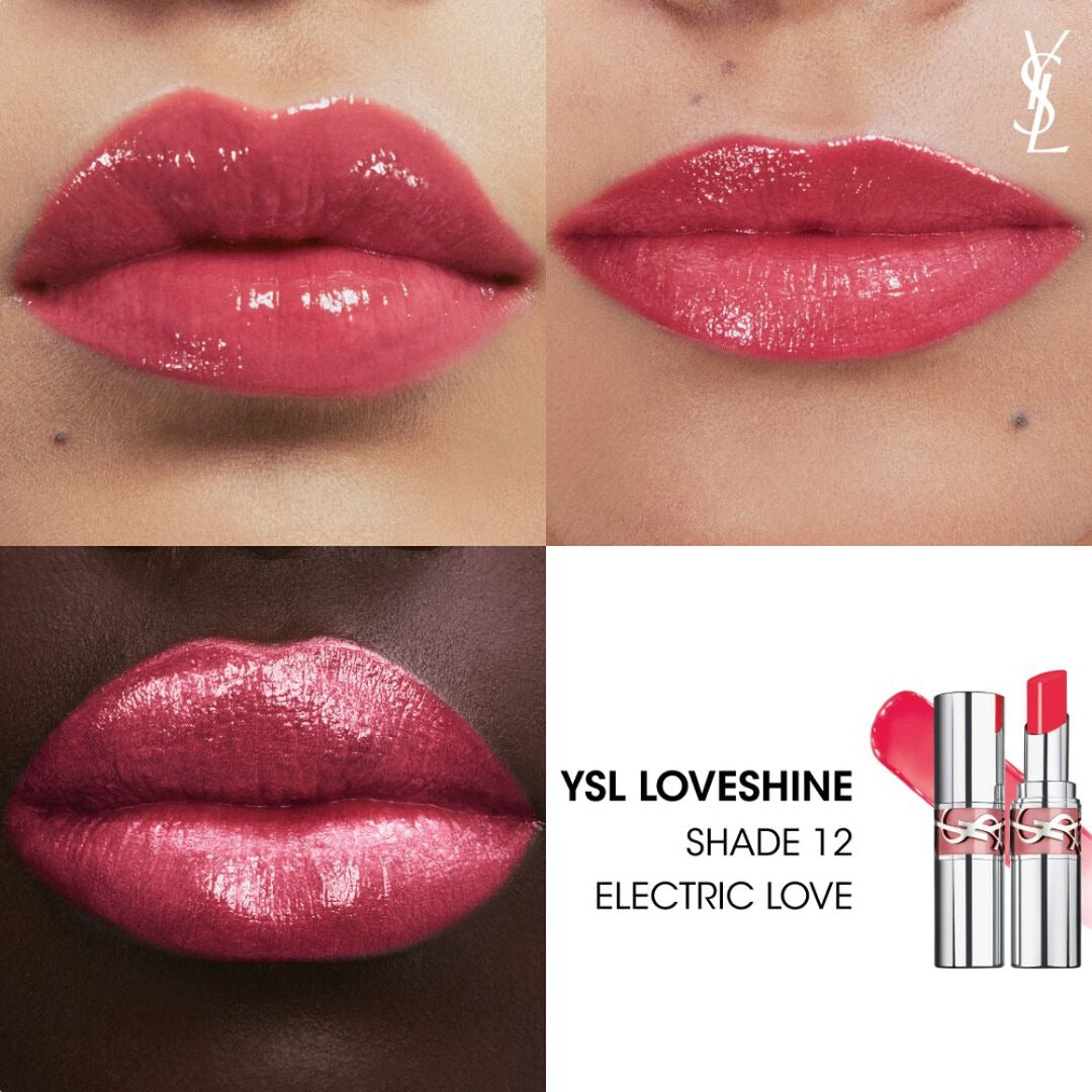 Son YSL Loveshine Lipstick #12 Electric Love